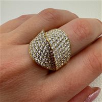 Anneau Crivelli Femme in Or jaune Diamante 3.40 Ct 000-5957NS - 000-5957NS